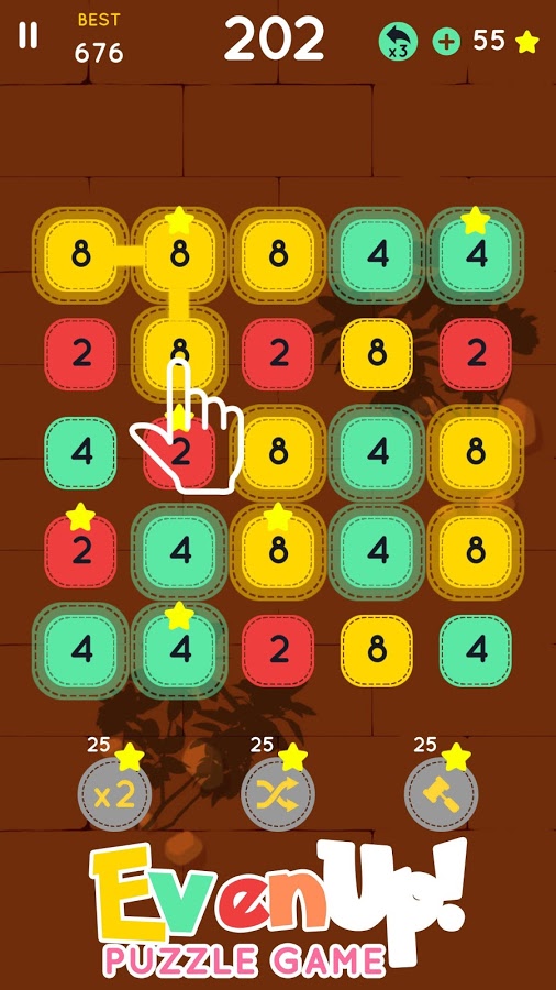 Evenup - Connect The Squares Maths Puzzle Game截图2