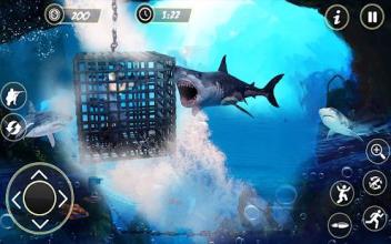 Underwater Shark Hunting Games for Free 2018截图2