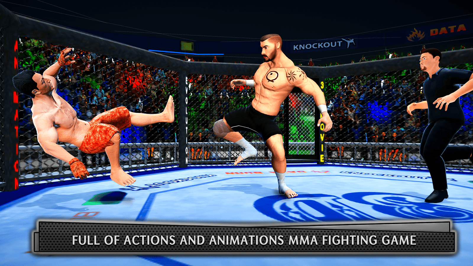 Real MMA Fighting 3D: Kungfu Martial Arts Fighting截图3