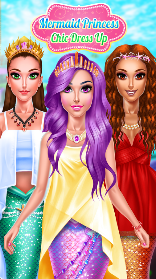 Mermaid Princess Chic Dress up截图2