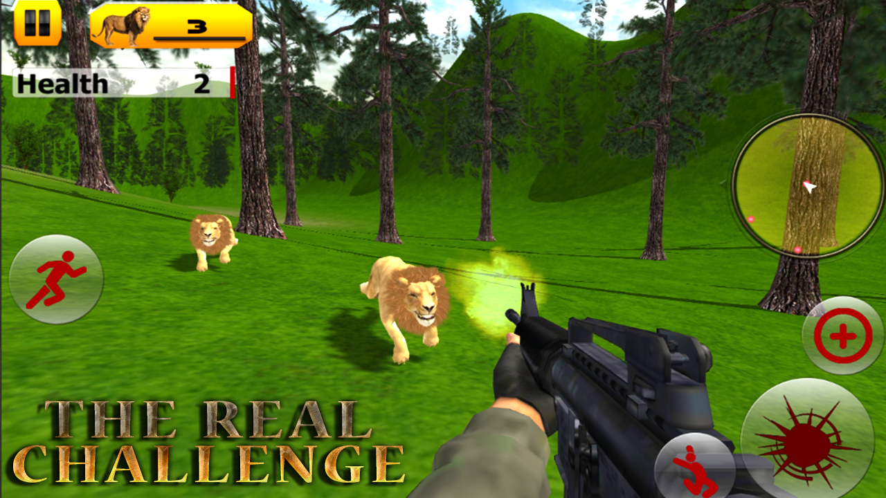 Lion Hunting - Jungle Animal Hunter 3D 2018截图4