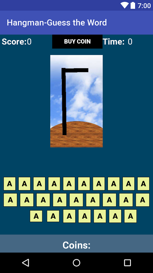 Hangman-Guess the Word截图2