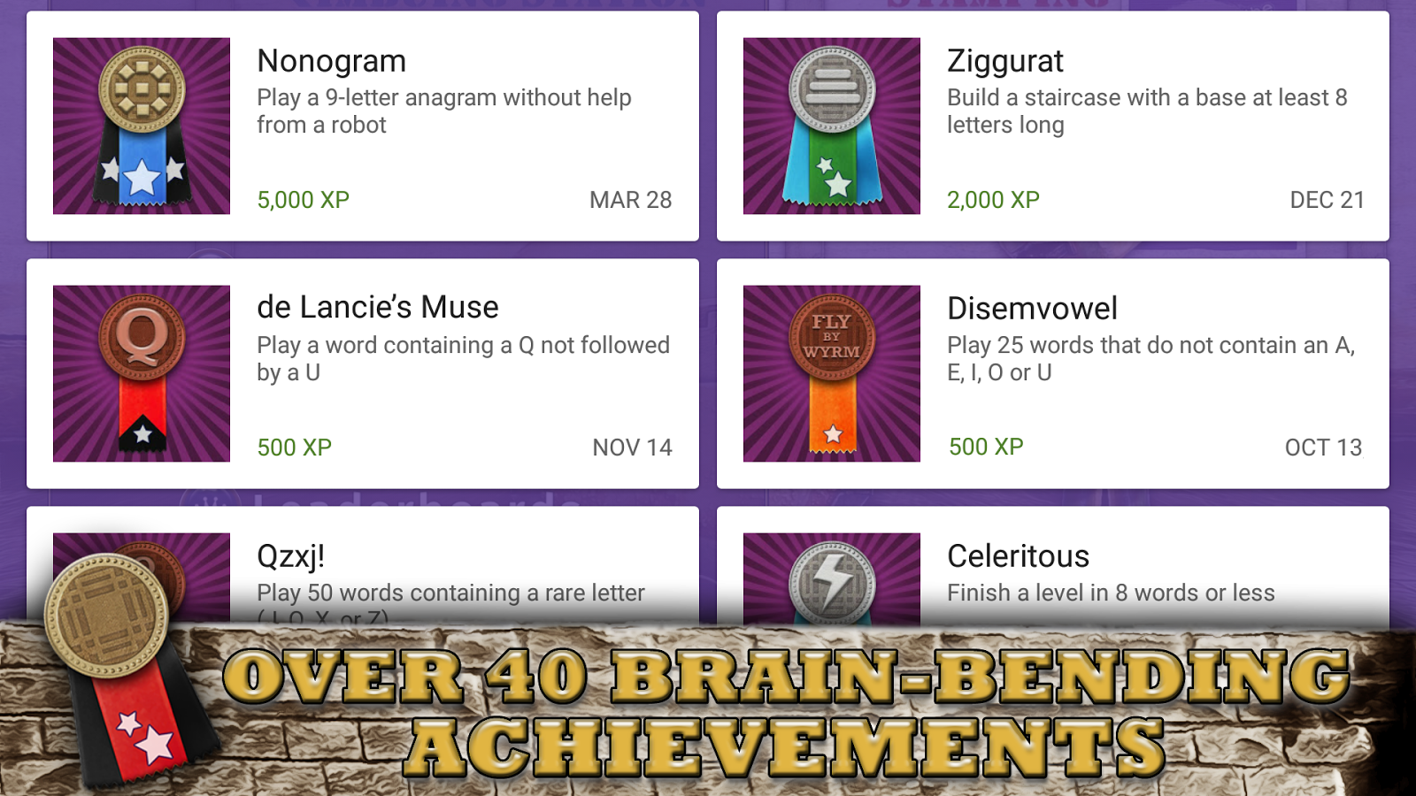 Orthografiend: a word game截图3