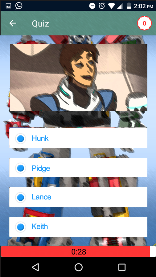 Guess Voltron Trivia Quiz截图2
