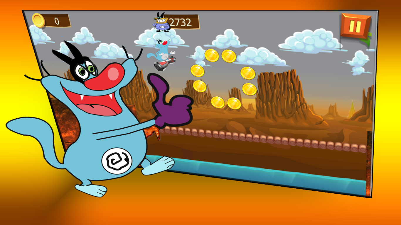 oggy adventure jungle run截图5