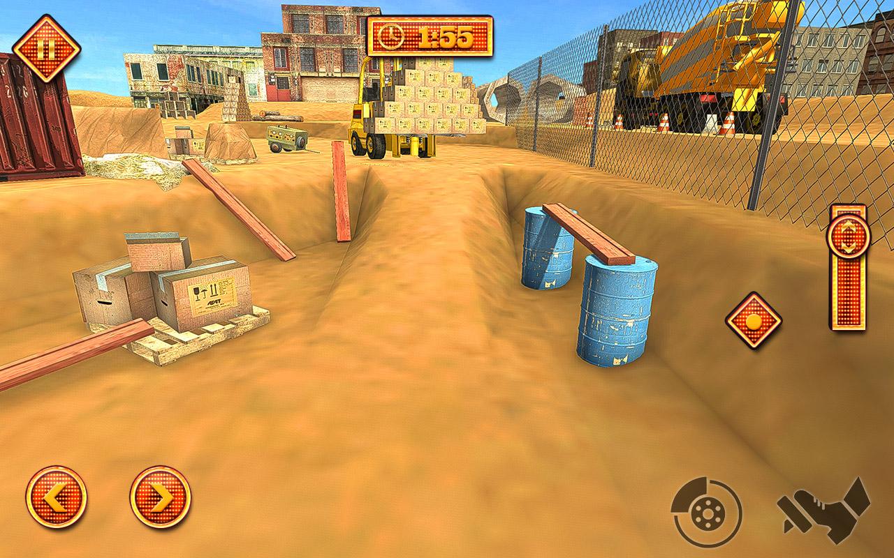 Modern City Site Construction Truck 3D Sim Game截图2