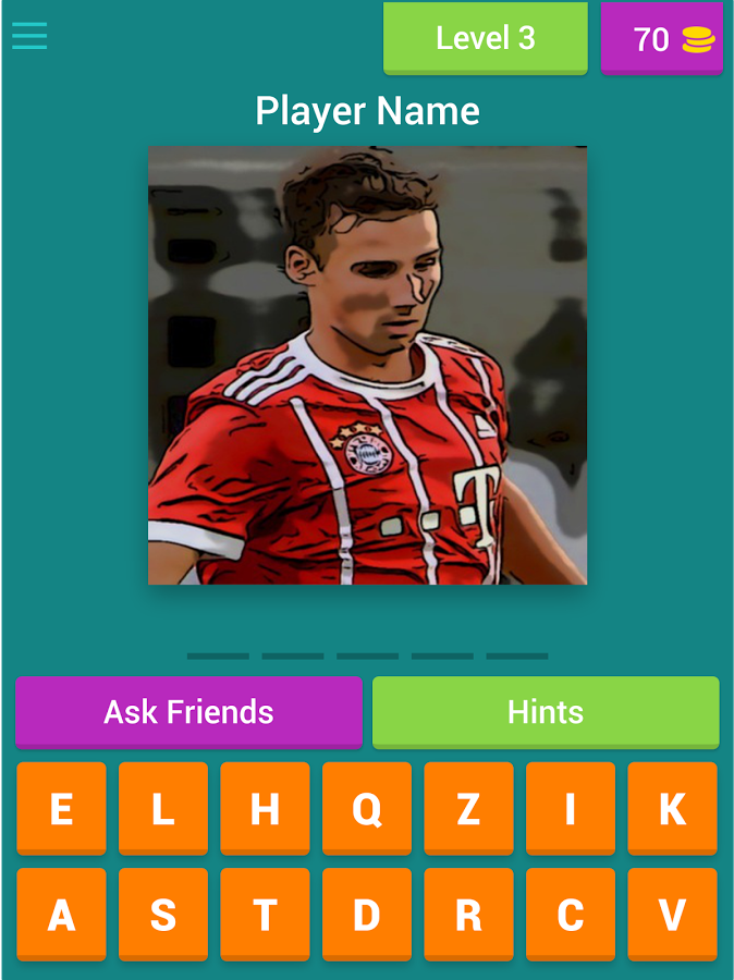 Bayern munich Player Quiz截图1