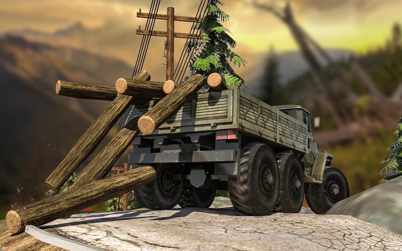 Mountain Cargo Tanker Heavy Trailer Truck截图2