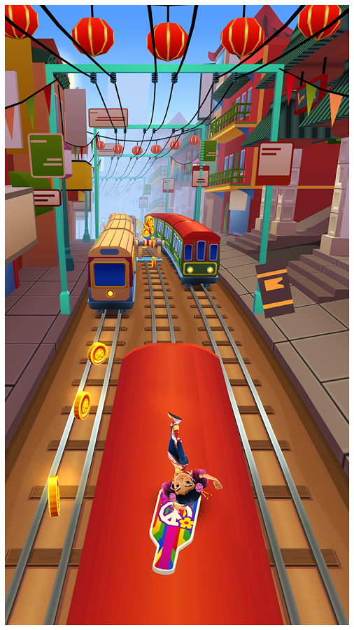 Gold Subway Surf: Find The Stolen Treasure截图4