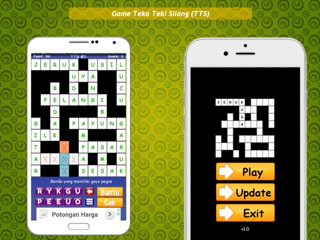 Teka Teki Silang 2018 (Game TTS)截图1