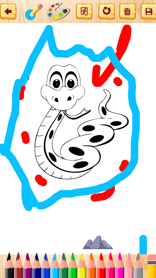 Snake Drawing Coloring截图5