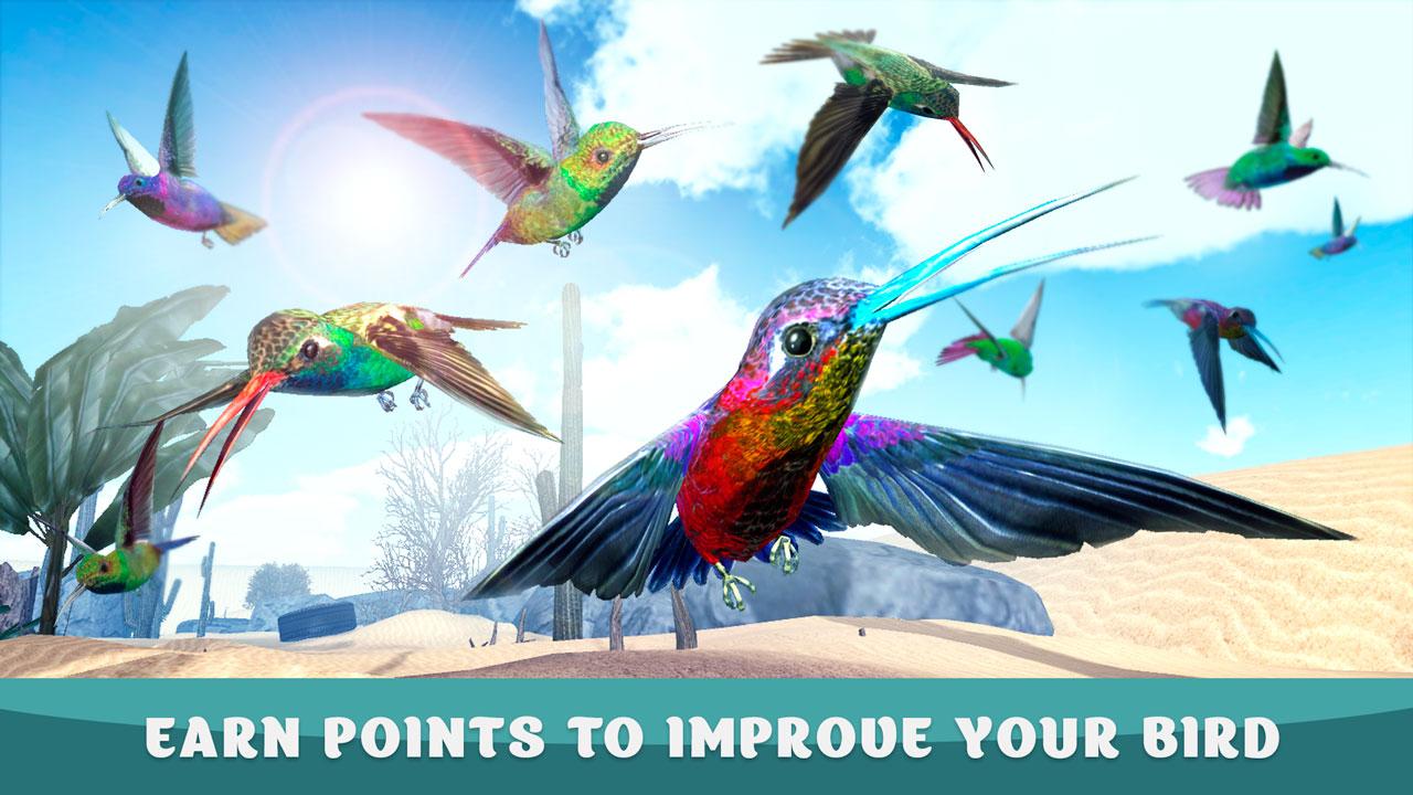 Humming Bird Simulator - Tiny Bird Adventure截图1