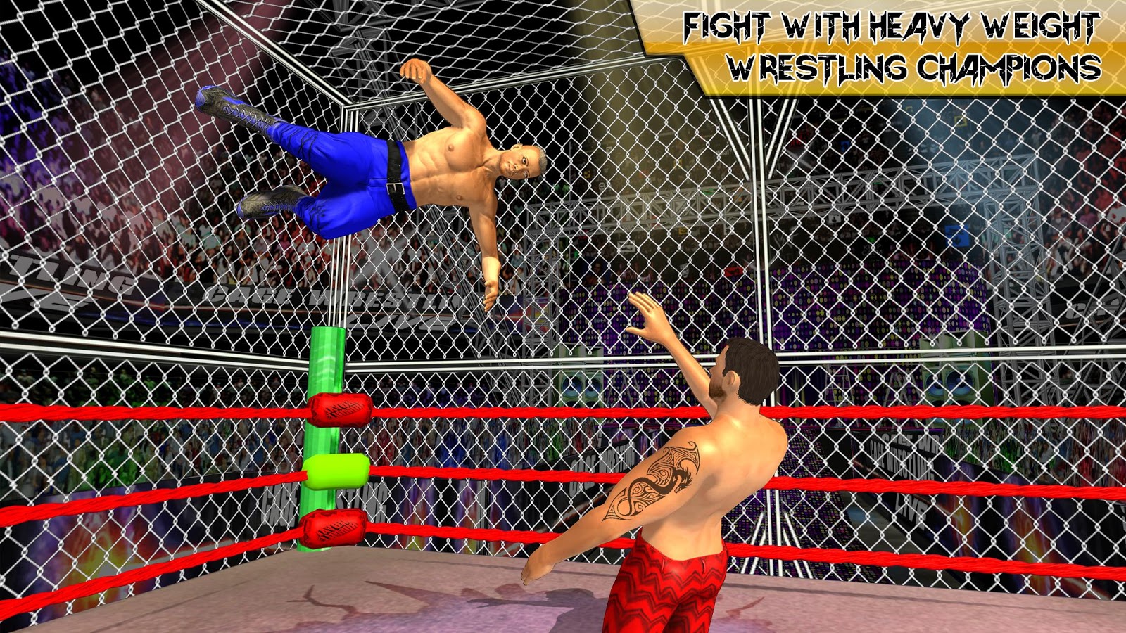 Cage Wrestling 2k18-Steel Revolution Wresting Game截图5