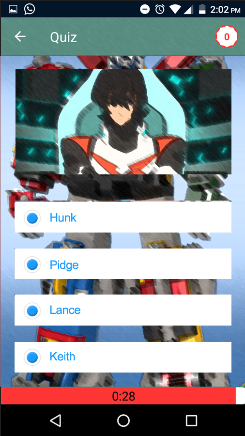 Guess Voltron Trivia Quiz截图3