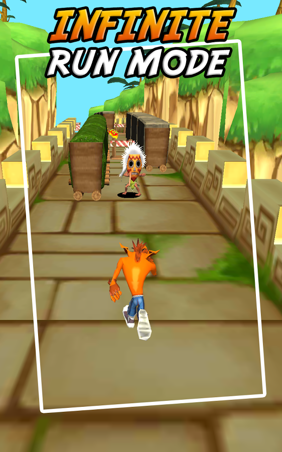 Crash Escape Jungle 3D - Bandicoot Run截图4