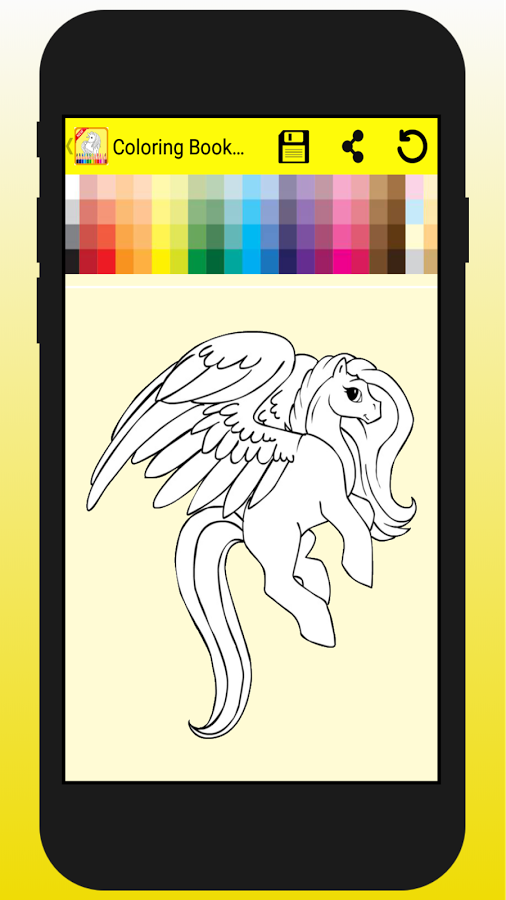 Coloring Book - Unicorn Drawing Game截图1