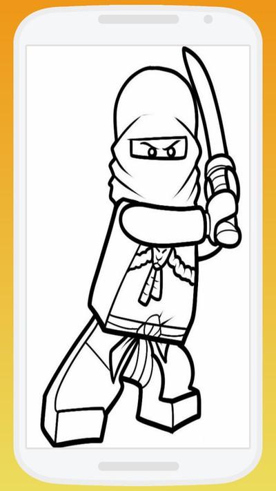 LEGO Ninjago Coloring Pages截图4