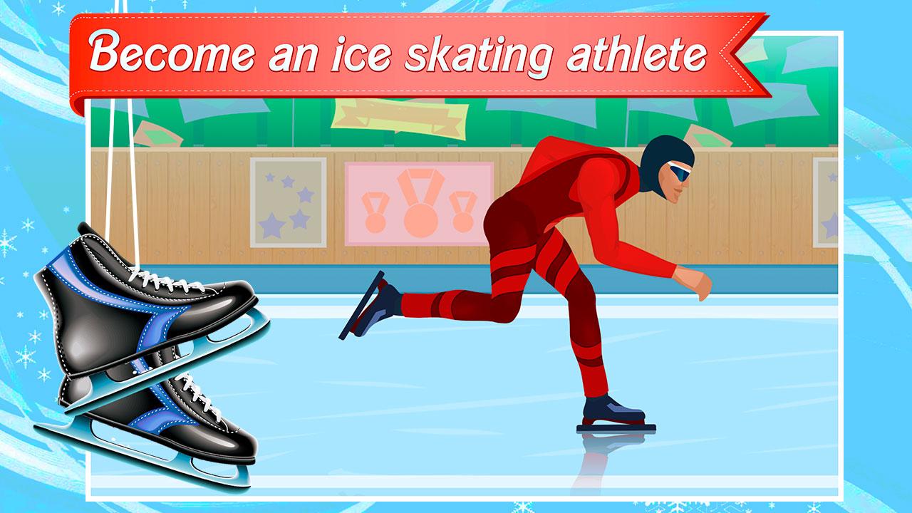 Speed Ice Skating Sports Contest Simulator截图4