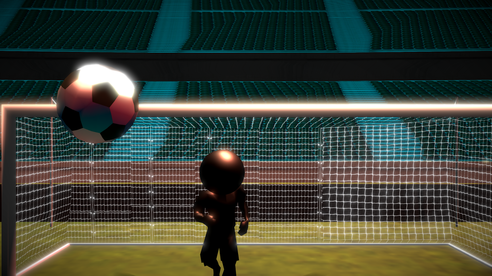 Stickman Summer Football (Soccer) 3D截图1