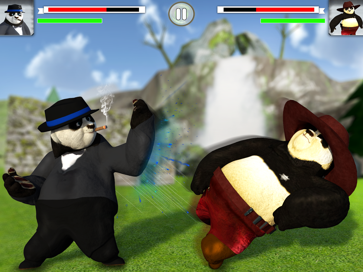 Kung Fu Giant Panda Fighting: Angry Wild Beasts截图2