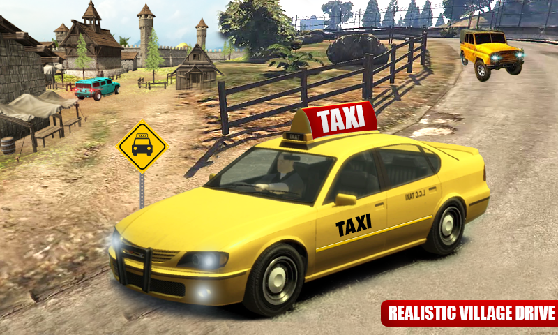 Real Taxi Simulator 2018 3D截图3