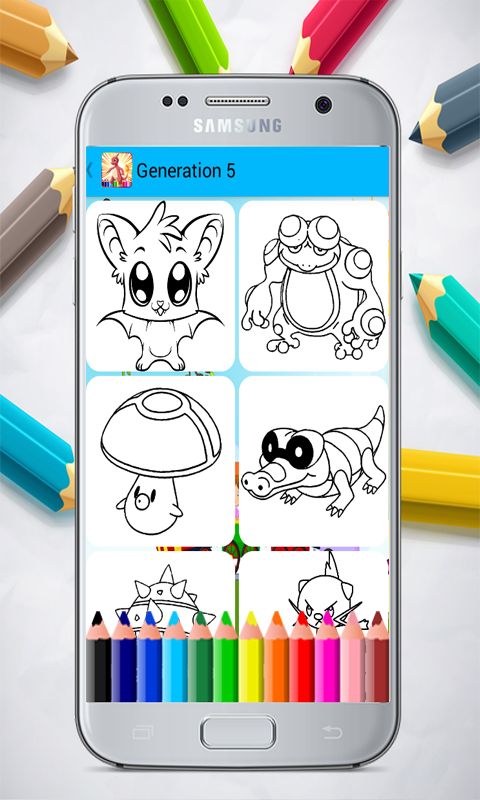 Coloring Book for Pokemo截图4