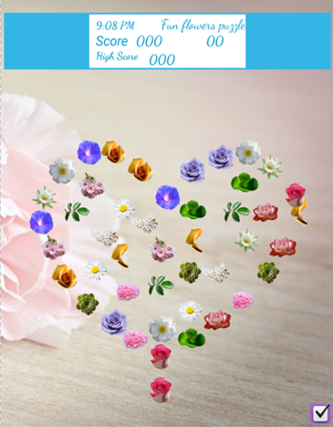 Fun flowers puzzle截图3