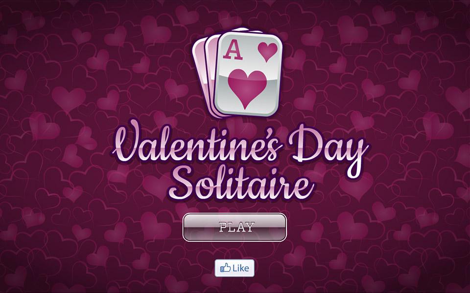 Valentine's Day Solitaire FREE截图1