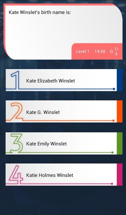 Kate Winslet Quiz截图3