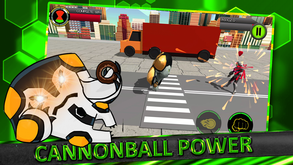 Ultimate Ben 10 Force 3D - World Defender截图5