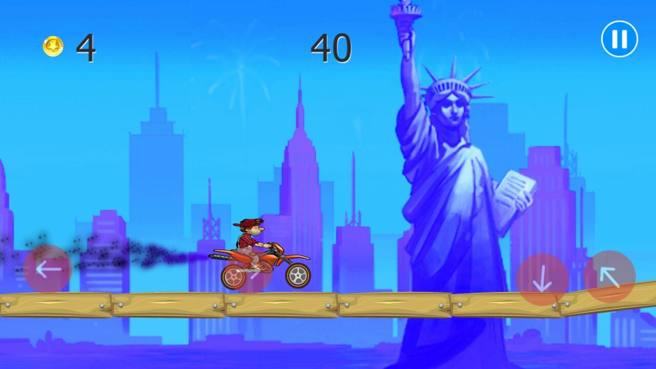 Hill Climb Moto Racing截图5