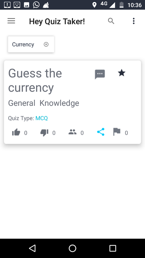 Quizmo :Free app to Create, Attempt, Share Quizzes截图3
