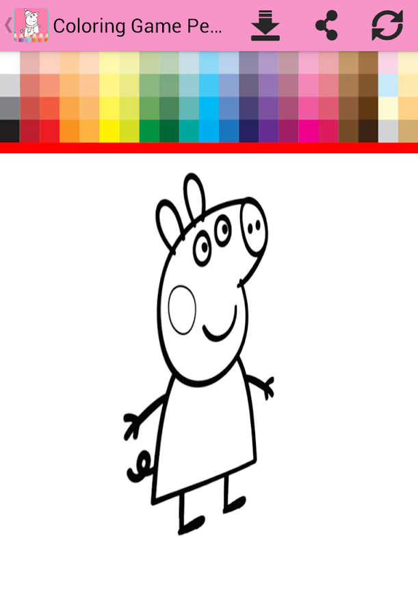 Coloring Game Pepa截图5