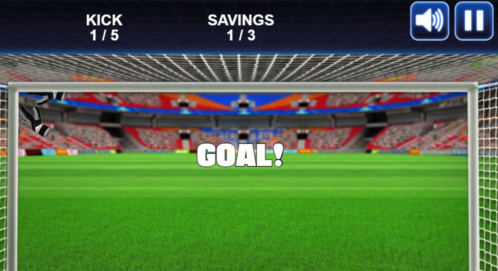 Goalkeeper Challenge Pro截图2