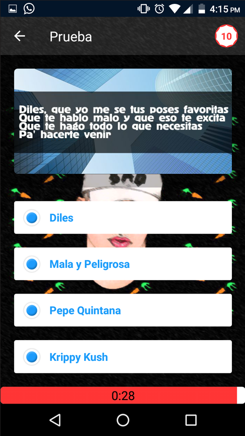 Adivina la Canción de Bad Bunny Trivia Quiz截图1