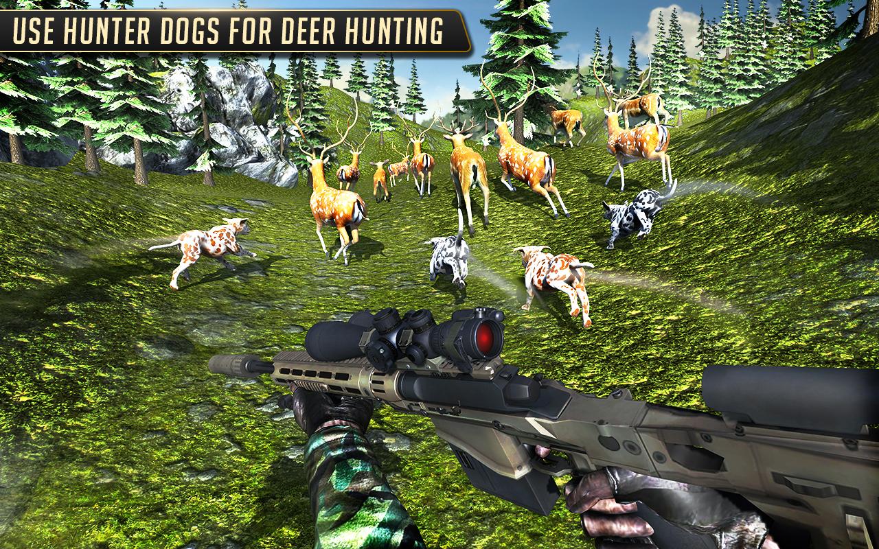 Wild Animal Safari Hunting with Hunter Dog截图3