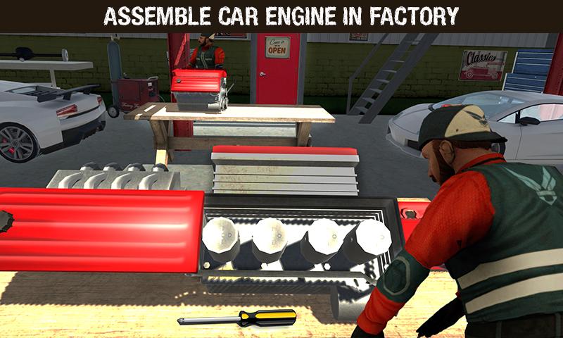 Car Factory 3D - Real Automobile Fixing Simulator截图3