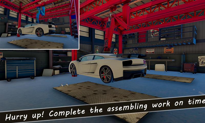 Car Factory 3D - Real Automobile Fixing Simulator截图5