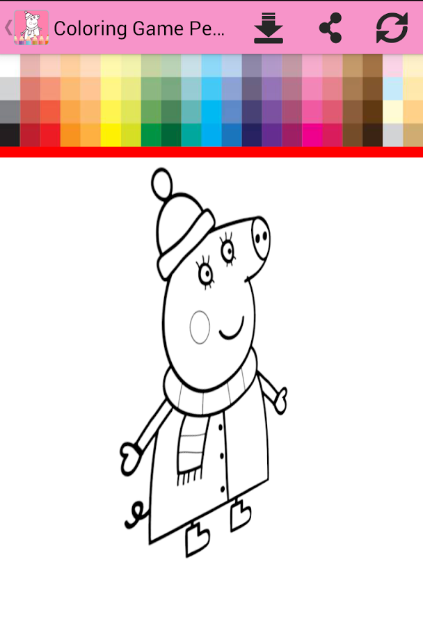 Coloring Game Pepa截图4