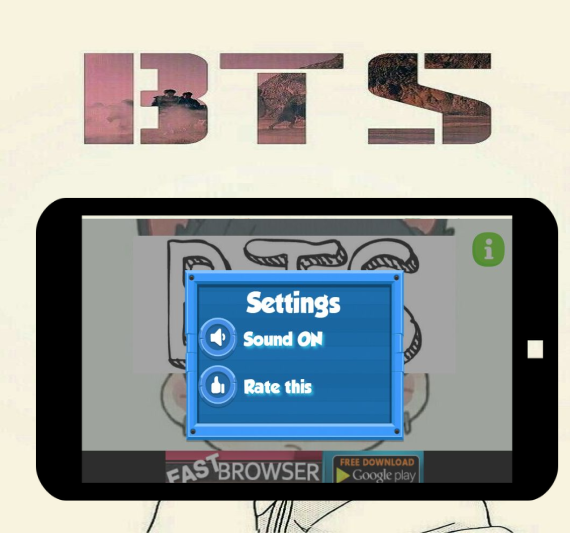 BTS Army game on find pair截图2