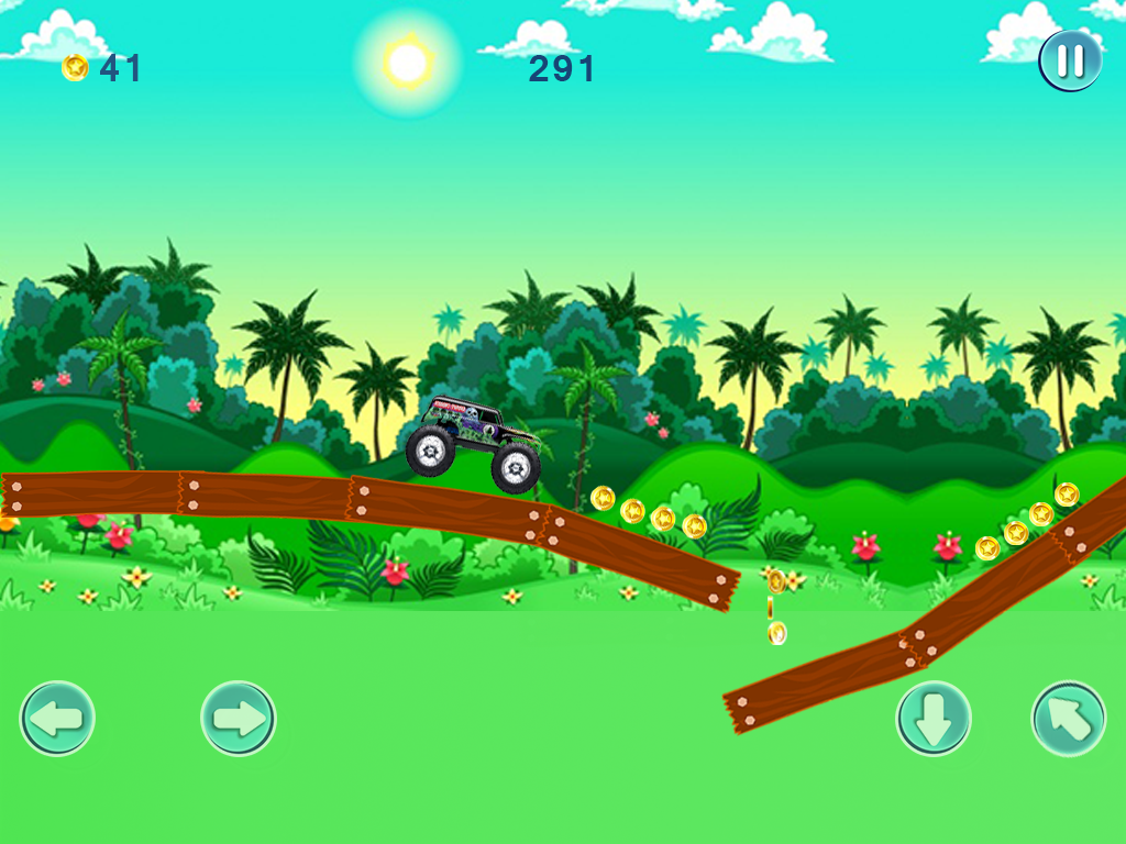 Monster Truck Race Adventure: Racing and Stunt截图1