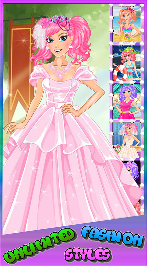 Fashion Girl Make up & Dress Up Games截图3