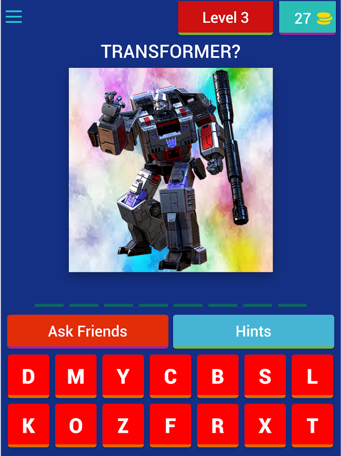 GUESS THE TRANSFORMERS截图5