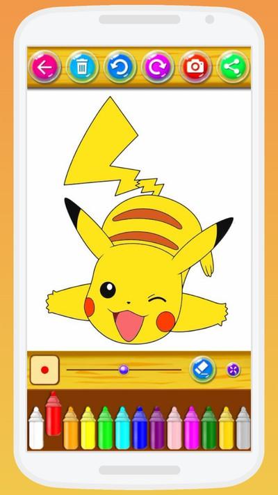 Pokemon Coloring Book截图5