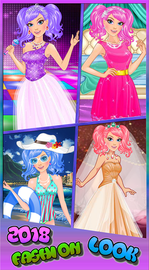 Fashion Girl Make up & Dress Up Games截图4