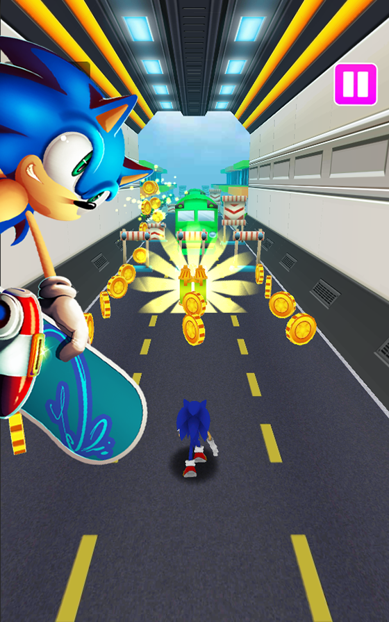 Sonic Hoverboard Dash截图3