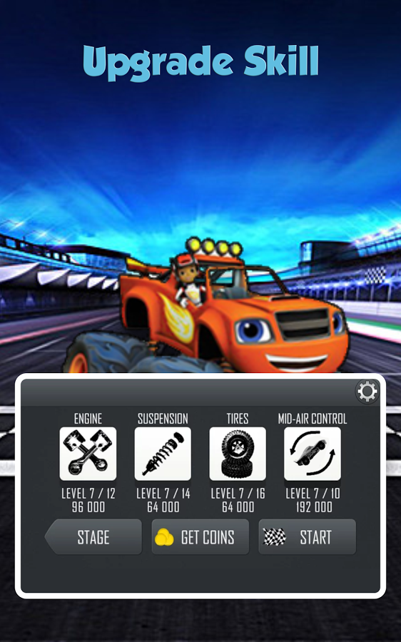 Hill Racing Blaze Monster Machines截图2