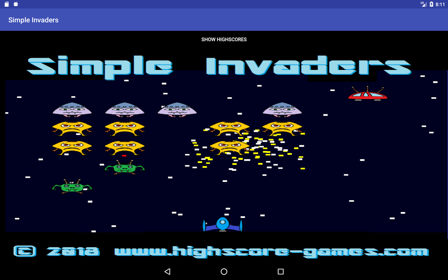 Simple Invaders截图5