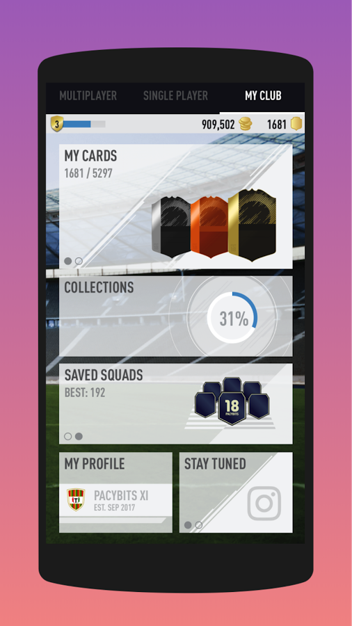 FUT Simulator Pack Opener 18 Draft By PIXELDEV截图3