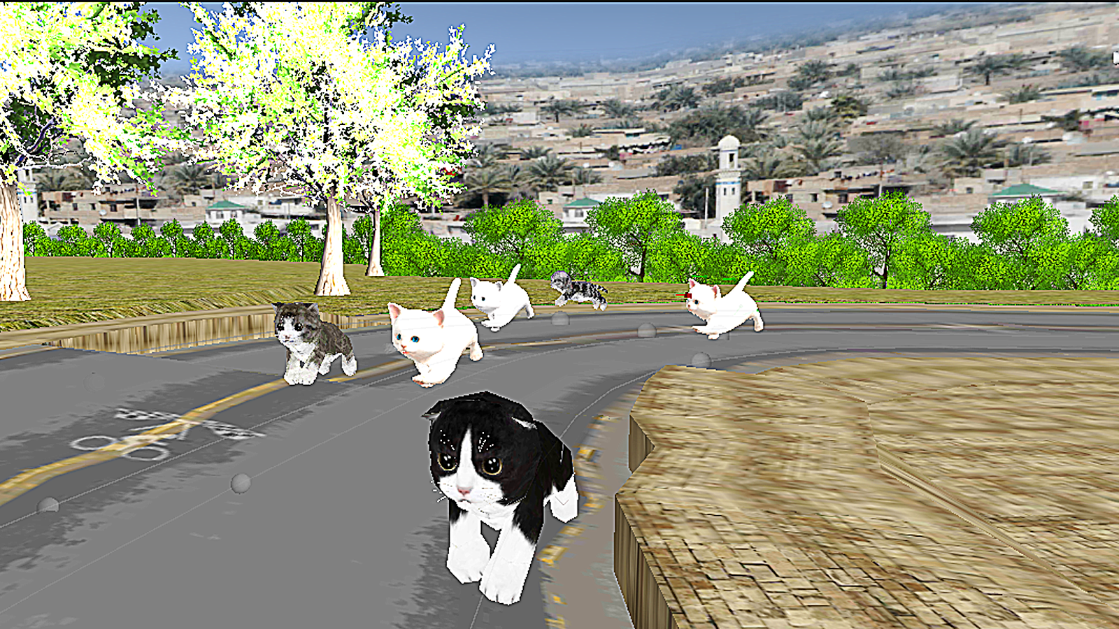 Kitten Cat Craft Racing:Cute Cat World Tournament截图3